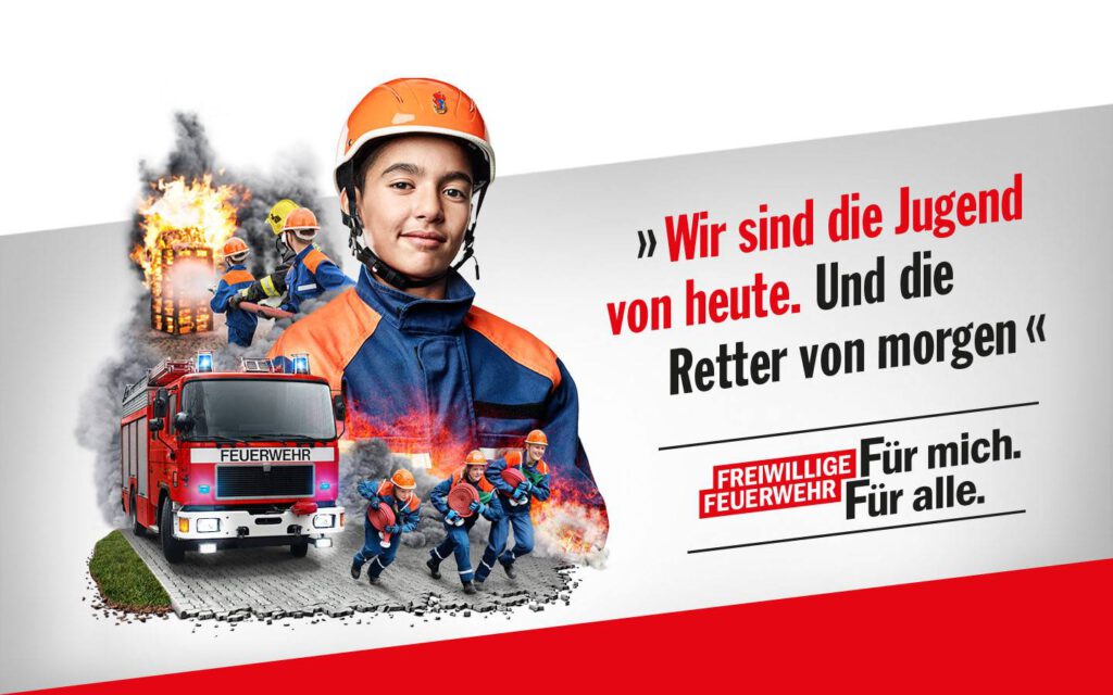 Werbekampagne Jugendfeuerwehr
